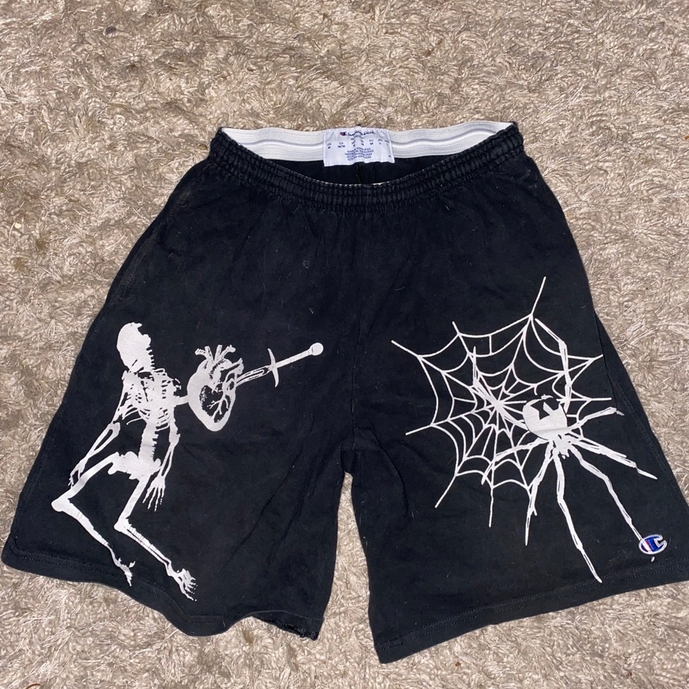 Juice wrld black widow shorts